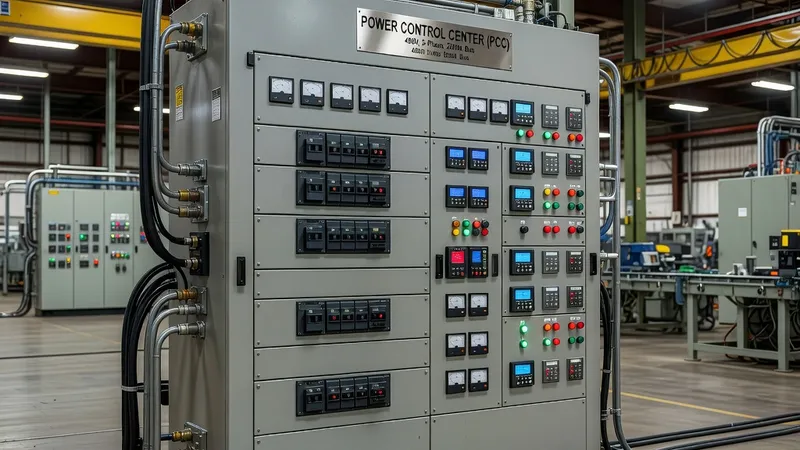 Power Control Center (PCC) for Industrial Manufacturing