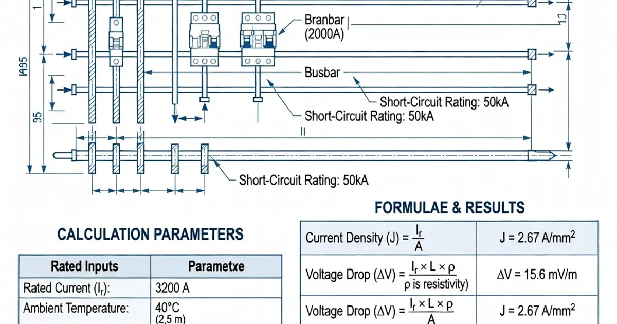 Busbar Sizing Calculations for Panel Assemblies