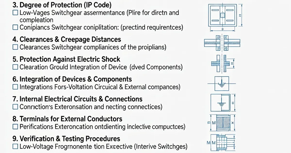 IEC 61439 Compliance Checklist
